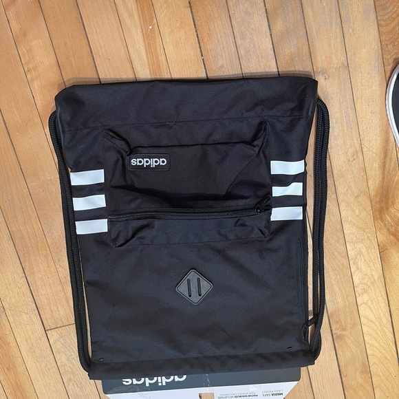 ADIDAS Bundled 3 Items( Backpack , Flips & Mini Bag - Picture 2 of 6